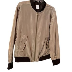 Kensie Jeans Brand Green and Black Bomber Jacket